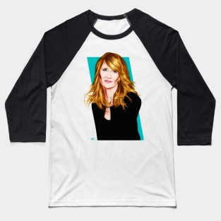 Laura Dern - An illustration by Paul Cemmick Baseball T-Shirt